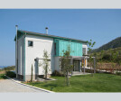 Garden view - Today the trees have grown taller than the building