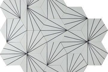 Dandelion – pure white/charcoal Dandelion – pure white/charcoal