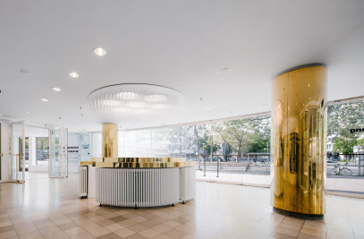 Reception area of the Schaubühne Berlin