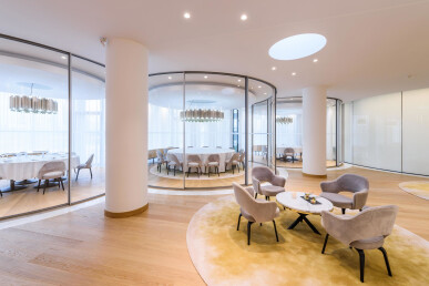 Piaget VIP rooms by Pierre Studer Architecte -