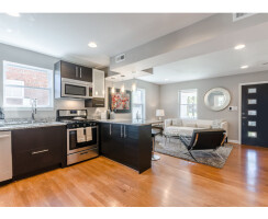 Kitchen and Living Room