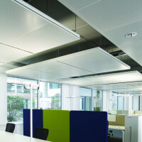 Heating and cooling ceilings Plafometal