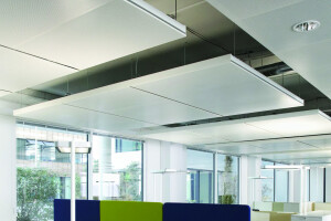 Heating and cooling ceilings Plafometal