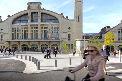 Rouen station area