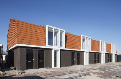 Eight sustainable houses in Hei- en Boeicop