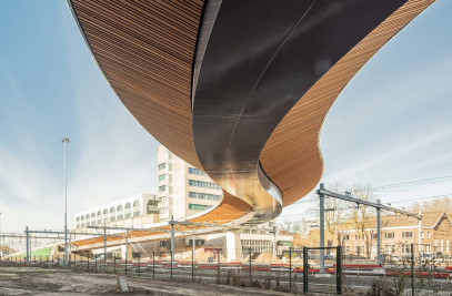 Zwolle public transport bridge