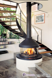 Meijifocus Wood, Gas and Propane Fireplace