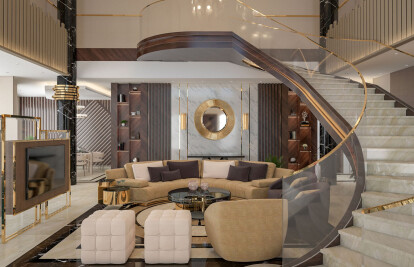 Luxury Contemporary Villa Interior Design Comelite Architecture Structure And Interior Design Archello
