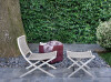 Peter Outdoor, armchair | footstool