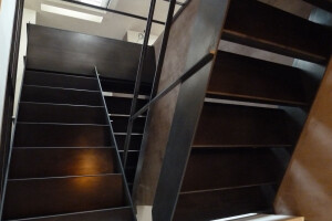 RAW STEEL STAIRS