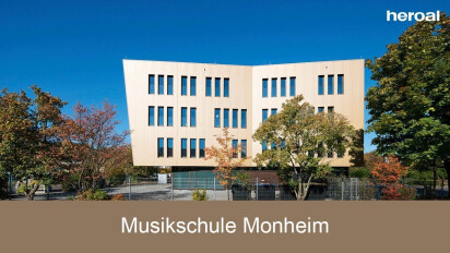 Musikschule in Monheim | heroal Referenzen
