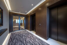 Residents' elevators with Armani accents from Monotti