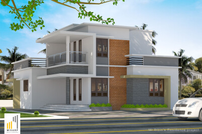Residence for Mr. Bibin at Naduvattom, Kozhikode