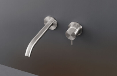 MIL35 - Wall mounted mixer with spout