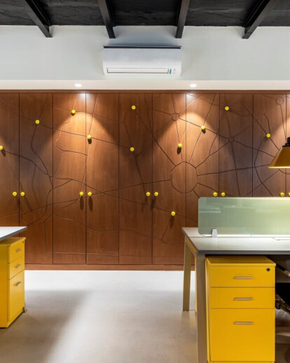 Golden ikon office design