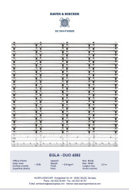 HAVER Architectural Mesh EGLA-DUO 4262