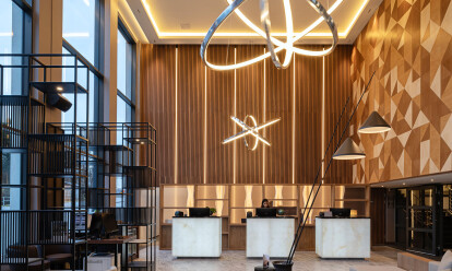 AC by Marriot Hotel Lobby Design, Stockholm