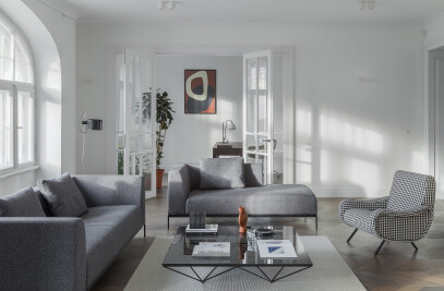 Interior design for an apartment in Riga