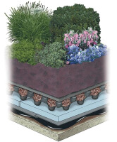 Intensive Garden Roof Assembly