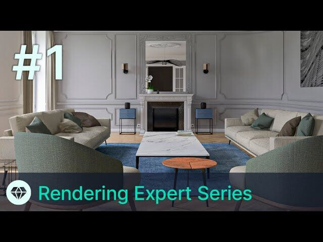  Rendering an interior scene with Artlantis 2020