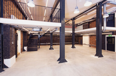 Zetland House Co-working Offices - Floor Constructions