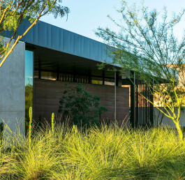 Terra - Wall Section at Rammed Earth w Clerestory