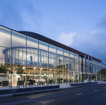 Town Hall Vertical Detail Facade and Roof