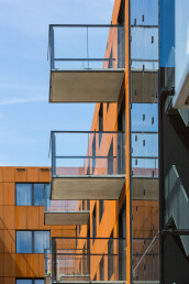 Student House Balcony Detail