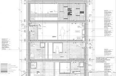 House in Brissago Drawning