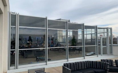 Topgolf Motorized Retractable Roof Enclosure