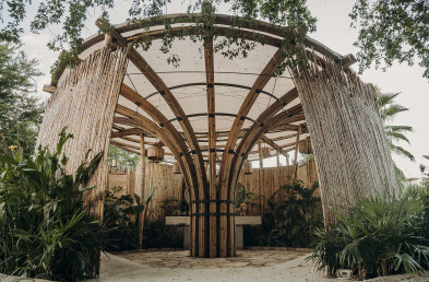 Bamboo Column Detail