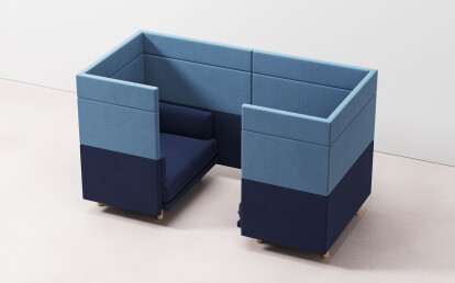 Arnhem Loveseat Modular Couch by De Vorm