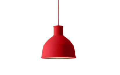 UNFOLD PENDANT DUSTY RED