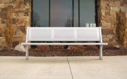 CP1-1000 Sterling Canopy Backed Bench
