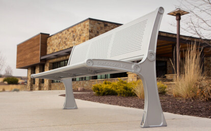 CP1-1000 Sterling Canopy Backed Bench