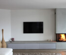 dade design – concrete fireplaces and concrete stoves.