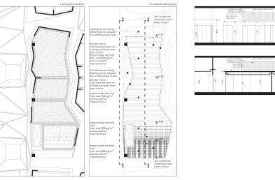 Khidmah HQ structural ceiling details