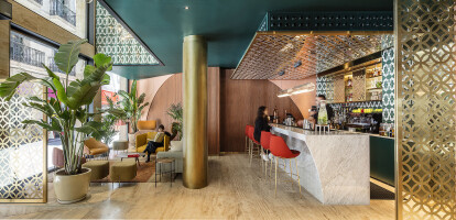 Café Got bar design embraces the urban vitality of Barcelona
