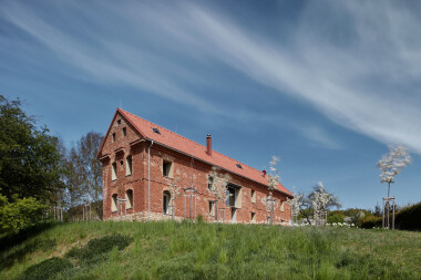 Czech house design finds value in a ruin
