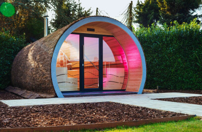 Outdoor Traditional Himalayan Salt Sauna