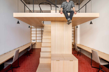 Tiny office in Oslo demonstrates creative use of small space