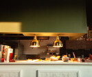 An open kitchen creates a sense of home.