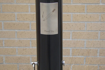 Smoking Post Bollard Smoking Post Bollard