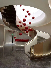 Staircase of Hotel Acis, Chongqing