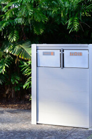 Oahu Modern Multi-Stream Commercial Trash and Recycling Receptacles