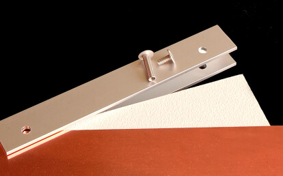 Expensive material like copper can be used in a cost effective composite layup.