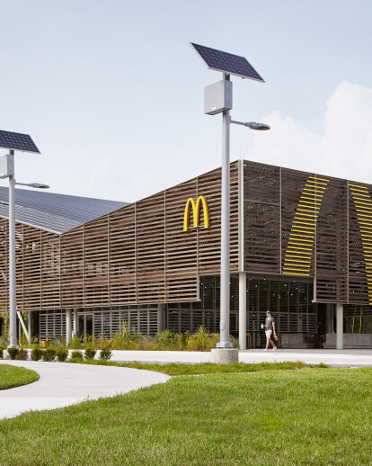 McDonald's Disney World Flagship restaurant