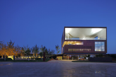 Exhibition Center facade section