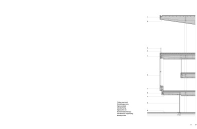 Exhibition Center facade section