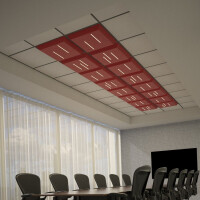 ACOUSTIC LIGHTED CEILING TILES - LINEAL COLLECTION
